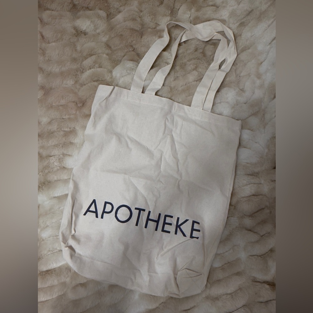 Apotheke Cream Tote Bag